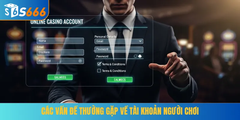 Các vấn đề thường gặp về tài khoản người chơi