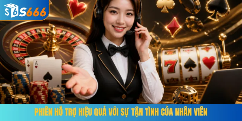 Phiên hỗ trợ hiệu quả với sự tận tình của nhân viên